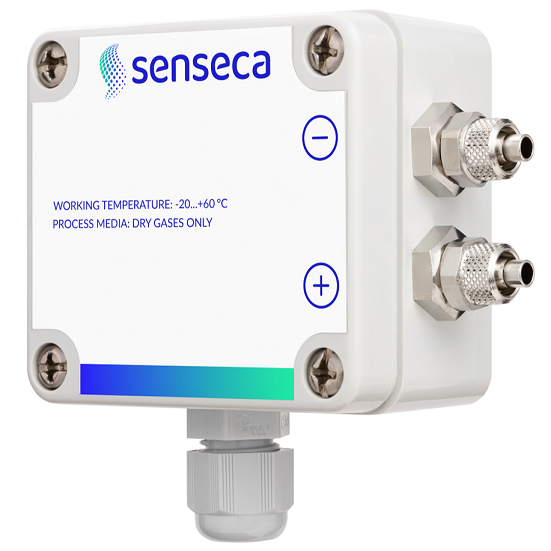 HD408T differential pressure transmitter for dry gas