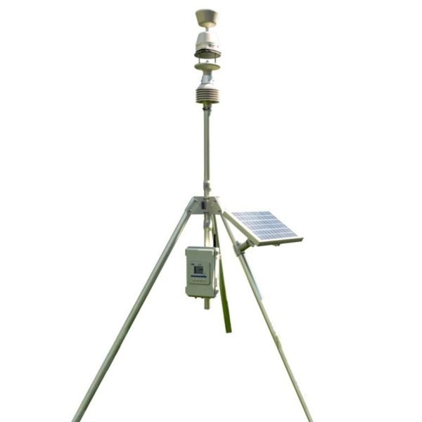 HDMCS-100 all-in-one weather station with rain gauge