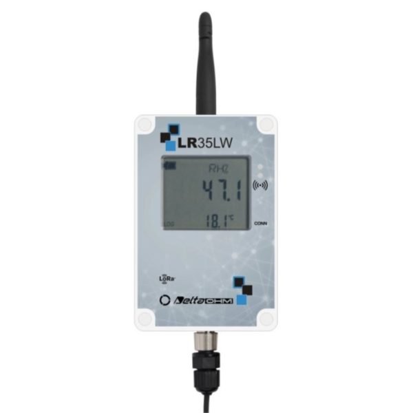 LR35W1NTC LoRaWAN data logger for temperature & humidity measurement